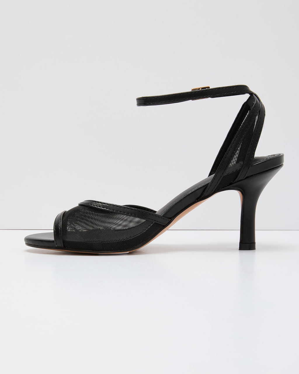 Bare Intention Mesh Panel Heels - Image 4