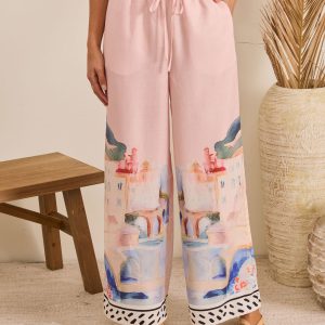 Seaside Social Relaxed Novelty Pant