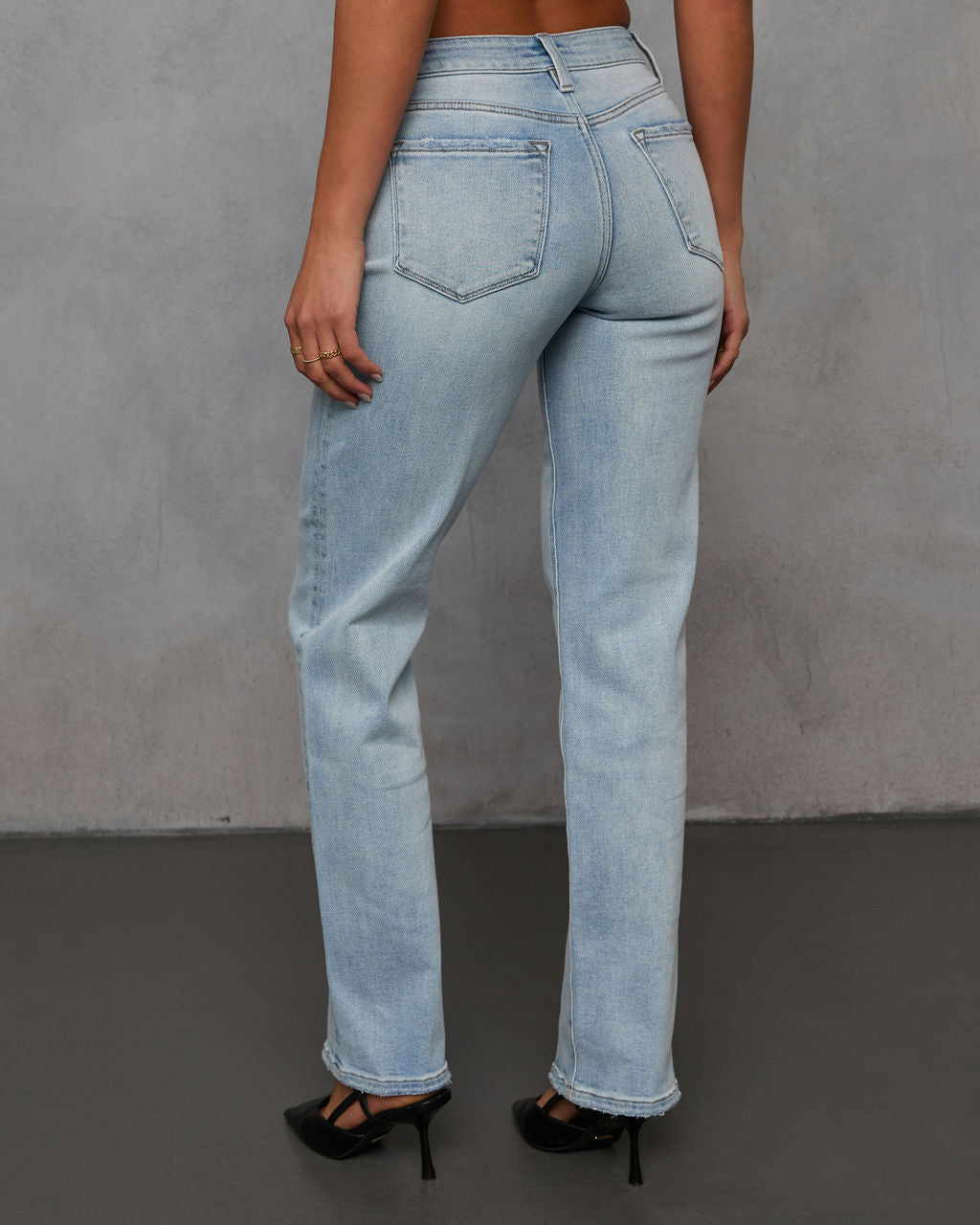 Clean Slate Super Stretch Straight Leg Jeans - Image 4