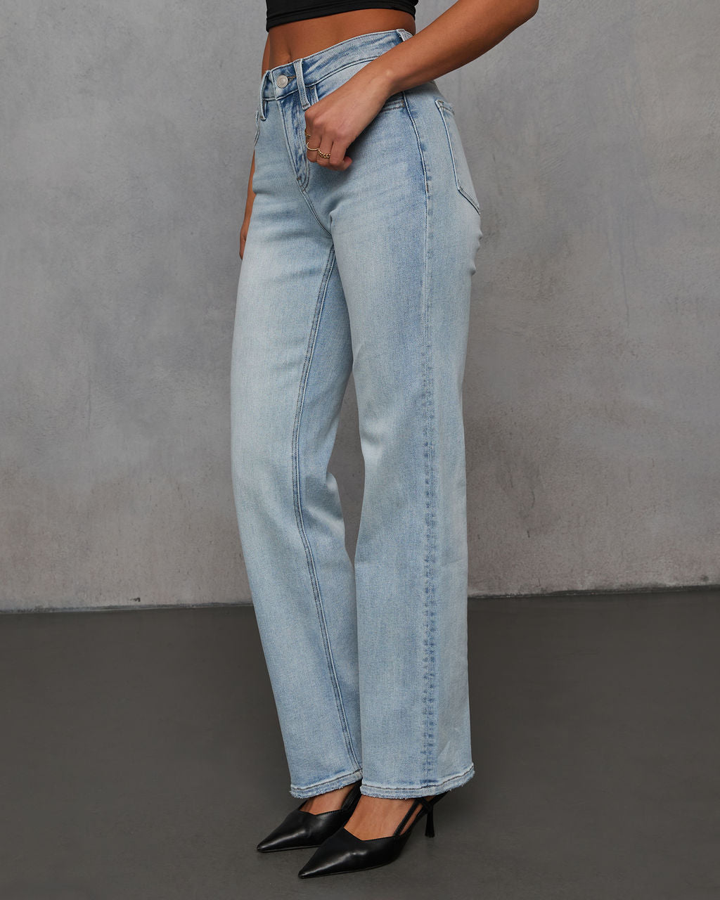 Clean Slate Super Stretch Straight Leg Jeans - Image 3