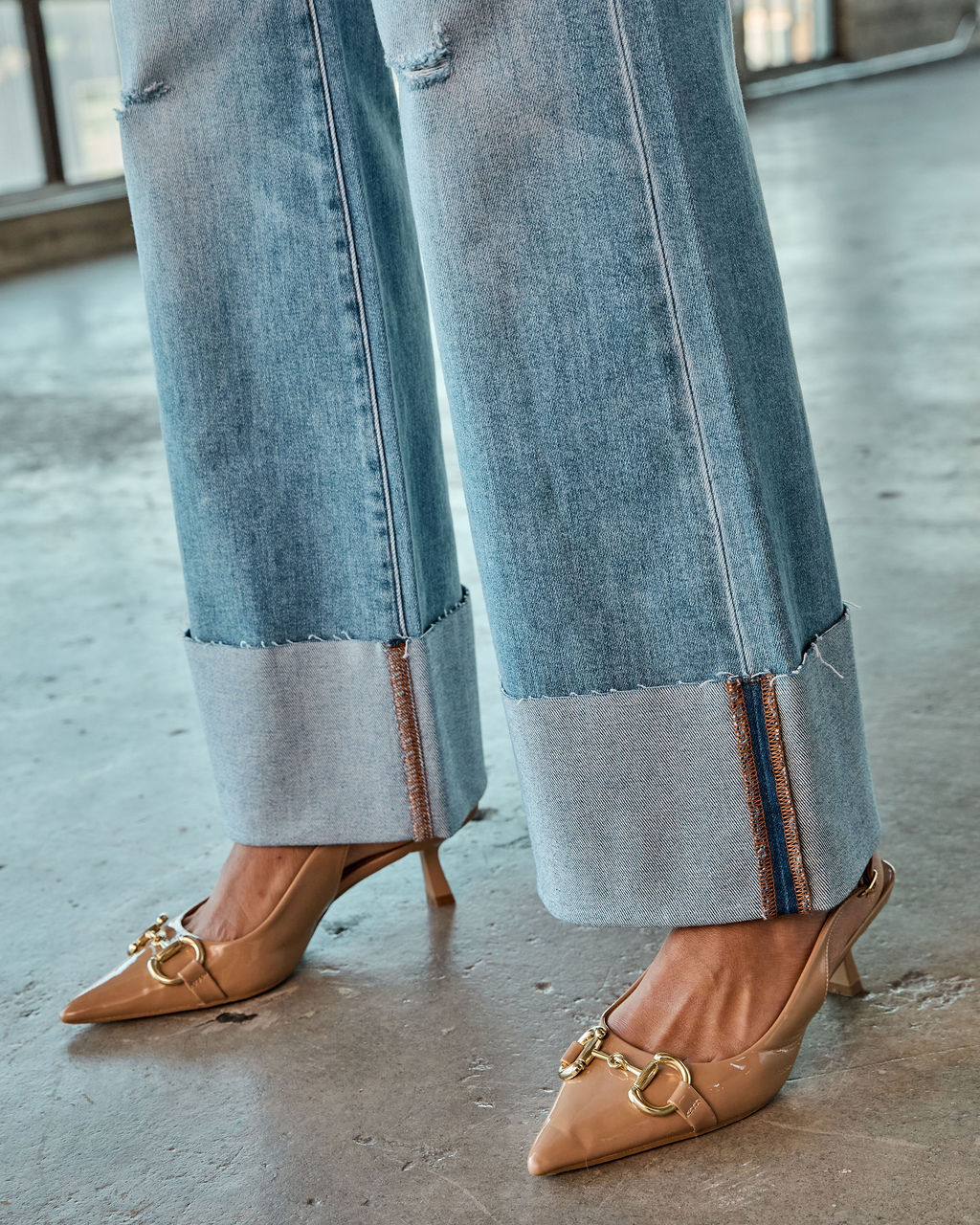 Baseline Super Stretch High Rise Flare Jeans - Image 6