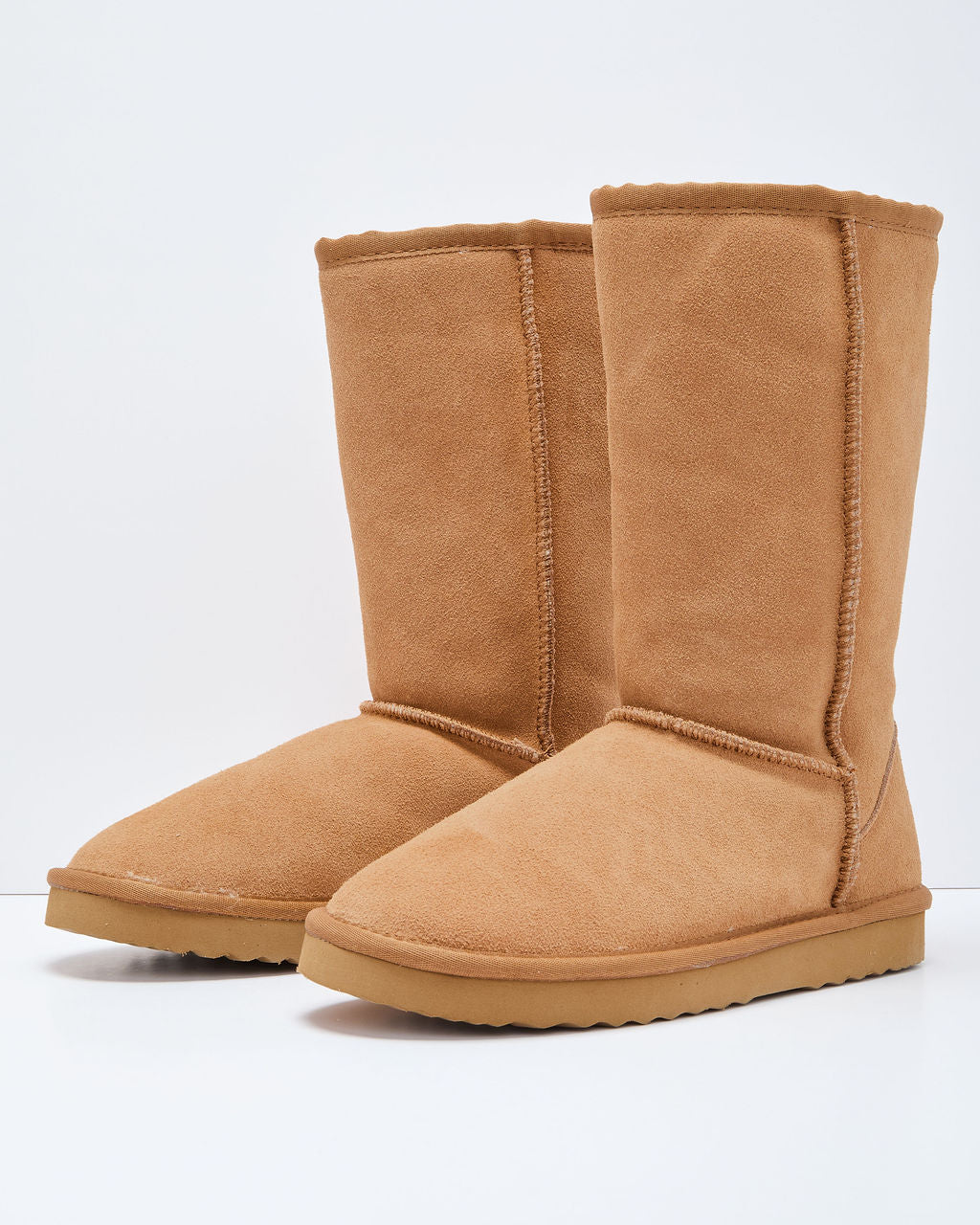Eliah Faux Suede Mid Calf Boots - Image 3
