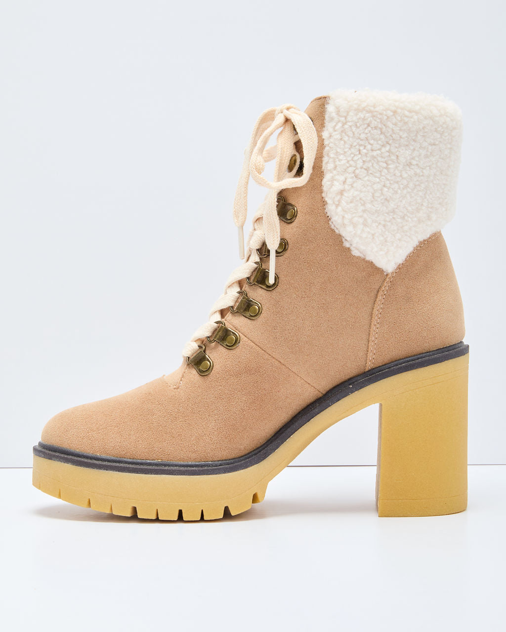 Icicle Mill Sherpa Heeled Boots - Image 5