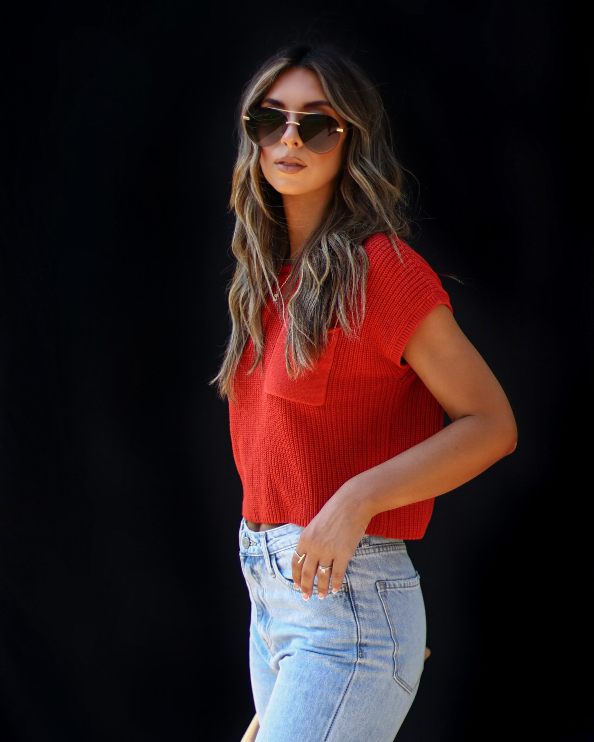 Kerry Relaxed Sweater Top - Image 35