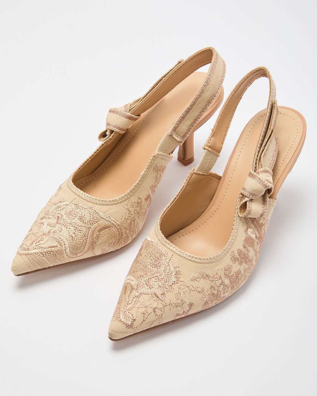 Selana Slingback Heels - Image 8