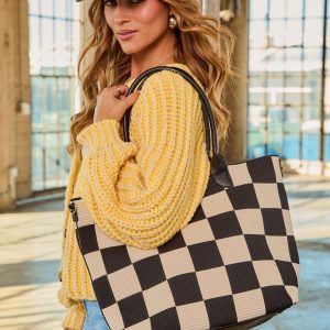 Next Era Checkered Tote Bag