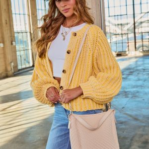Cataline Textured Woven Vegan Leather Tote Bag
