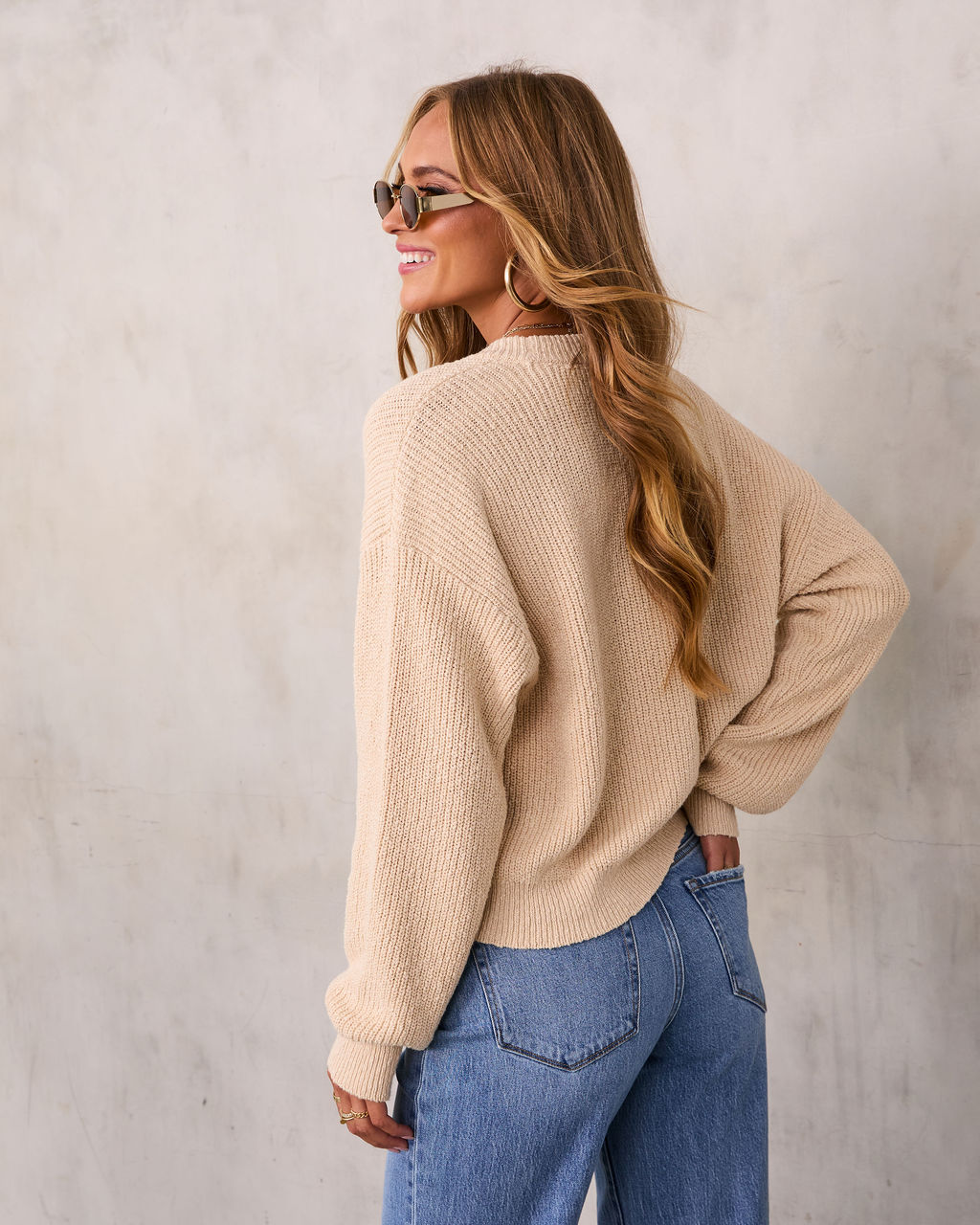 Jovanna Buttoned Cardigan Sweater - Image 10