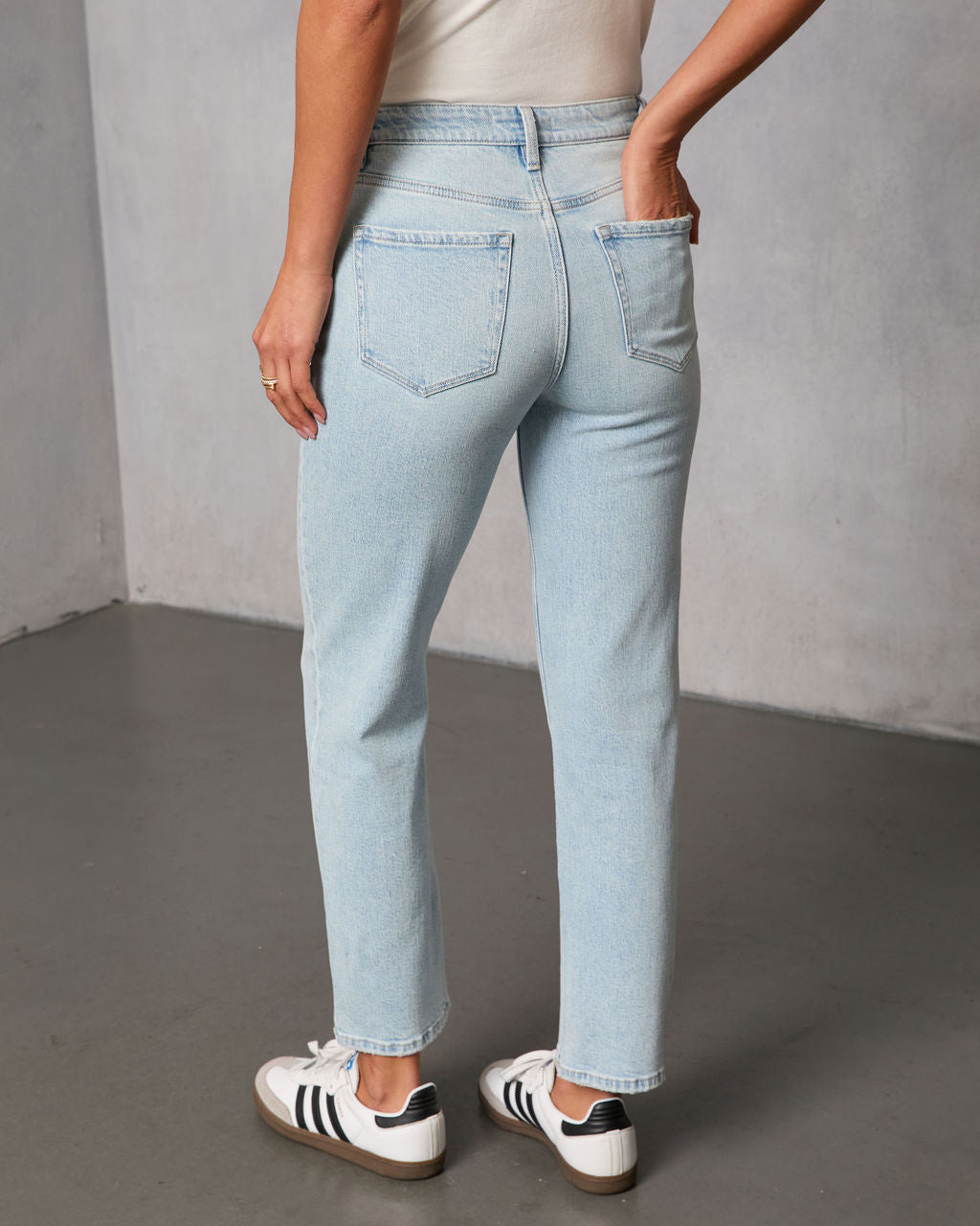 Lueisa Stretch Straight Leg Denim - Image 4