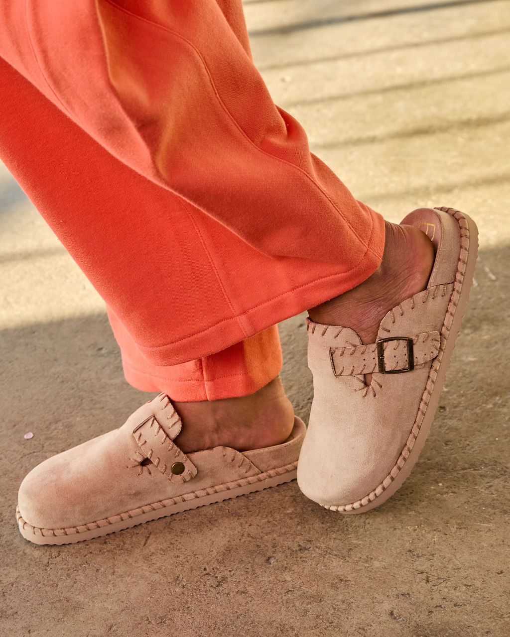 Chic Comfort Stitch Slip On Mules - Image 4