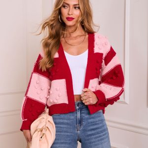 Charleen Knit Colorblock Cardigan