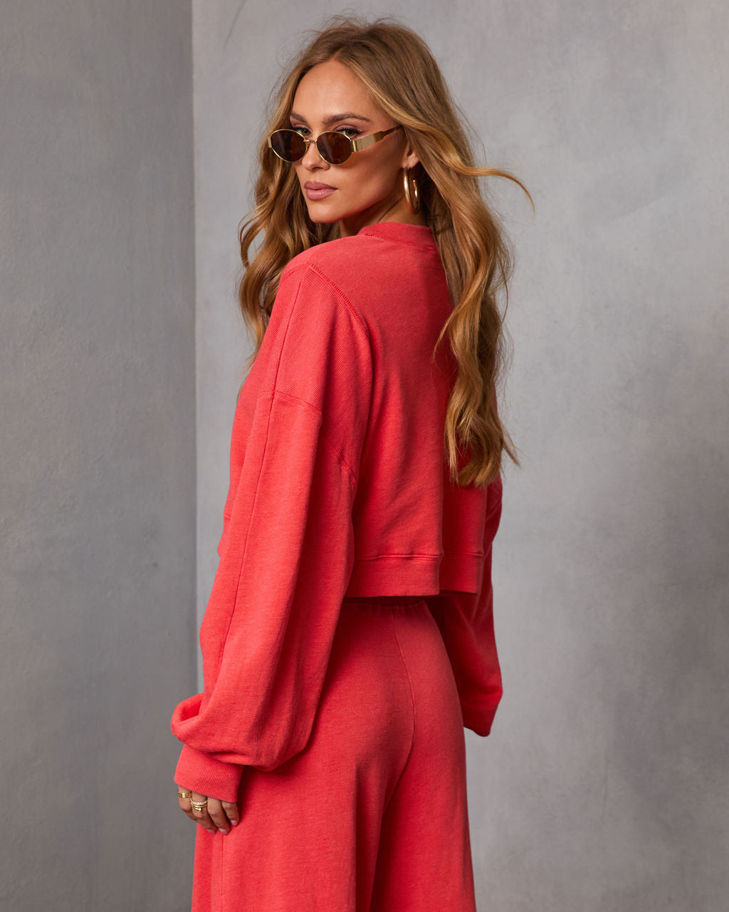 Off Hours Fleece Baggy Sweatshirt - Image 10