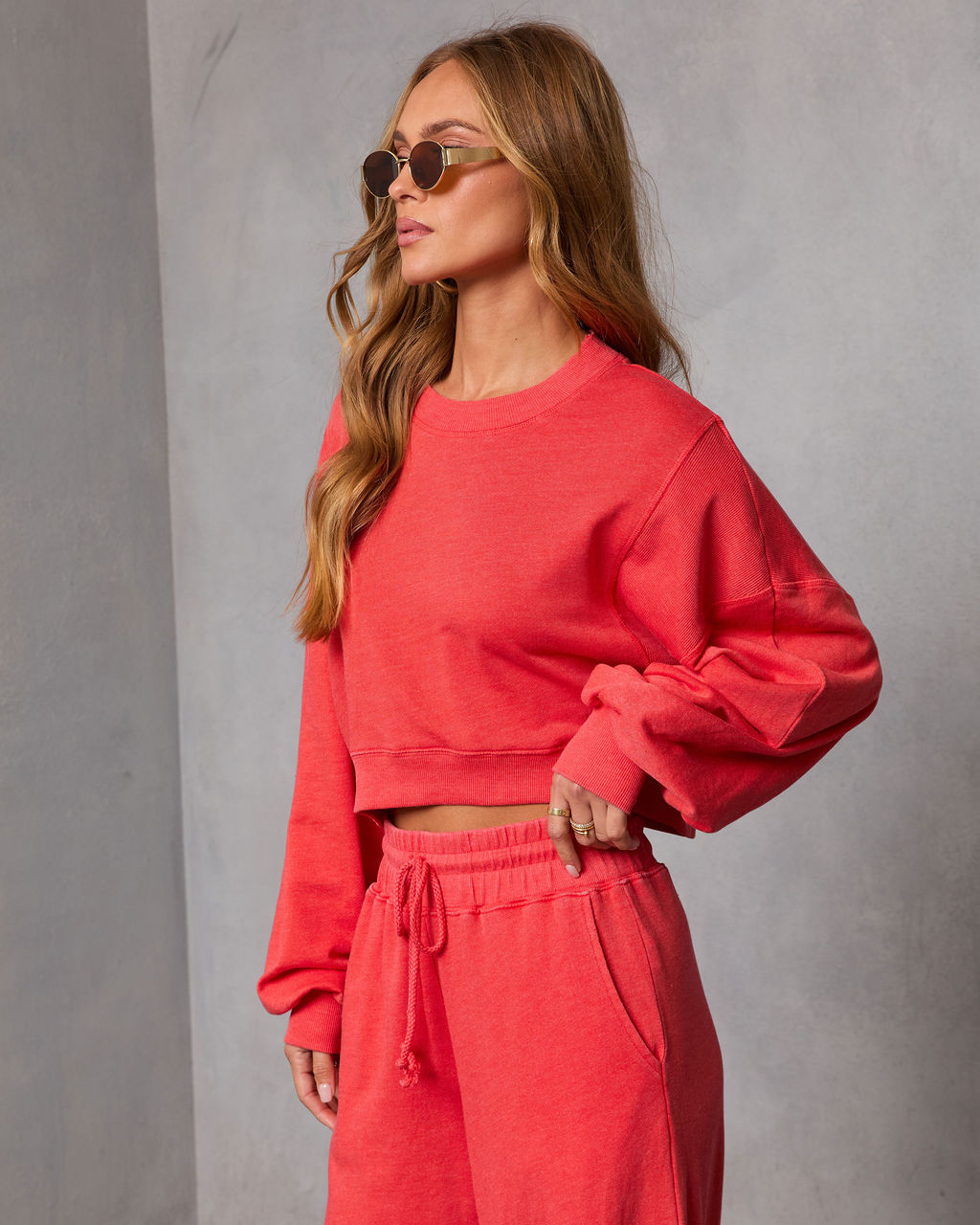 Off Hours Fleece Baggy Sweatshirt - Image 11
