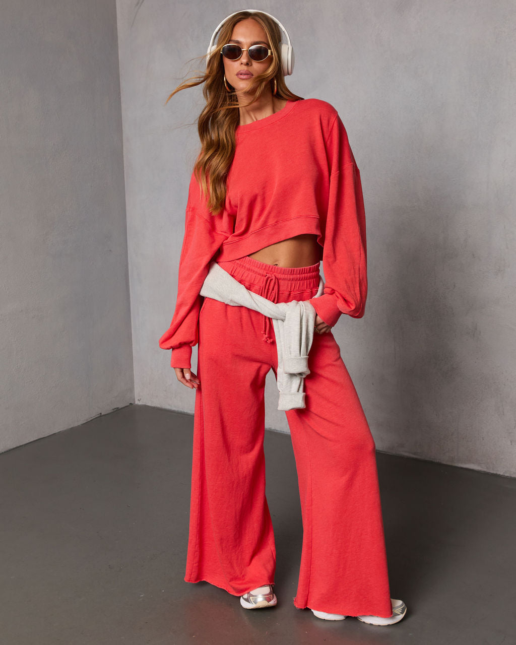 Off Hours Fleece Baggy Sweatshirt - Image 8