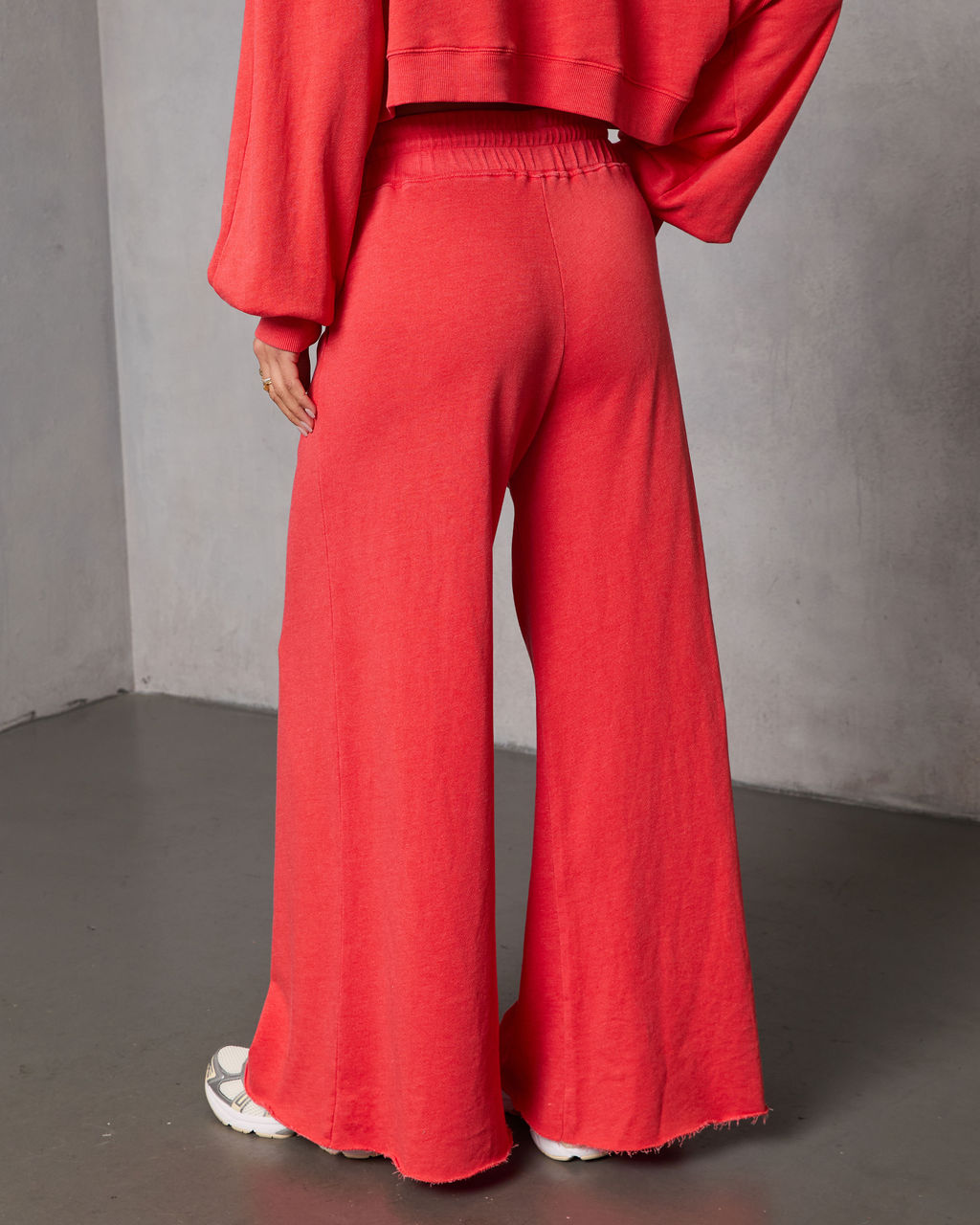 Off Hours Fleece Wide Leg Sweatpants - Image 10