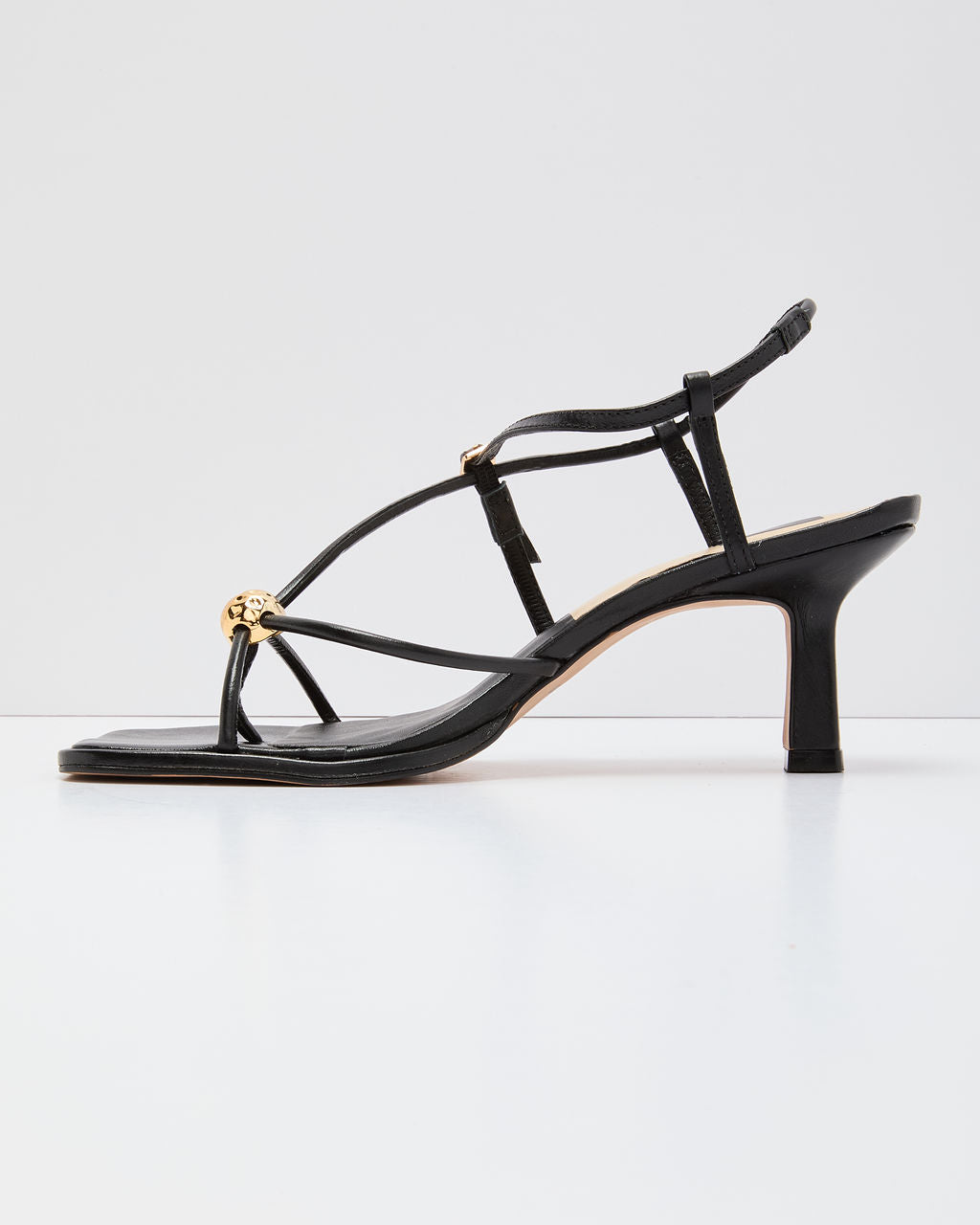 Mylee Strappy Vegan Leather Heels - Image 6