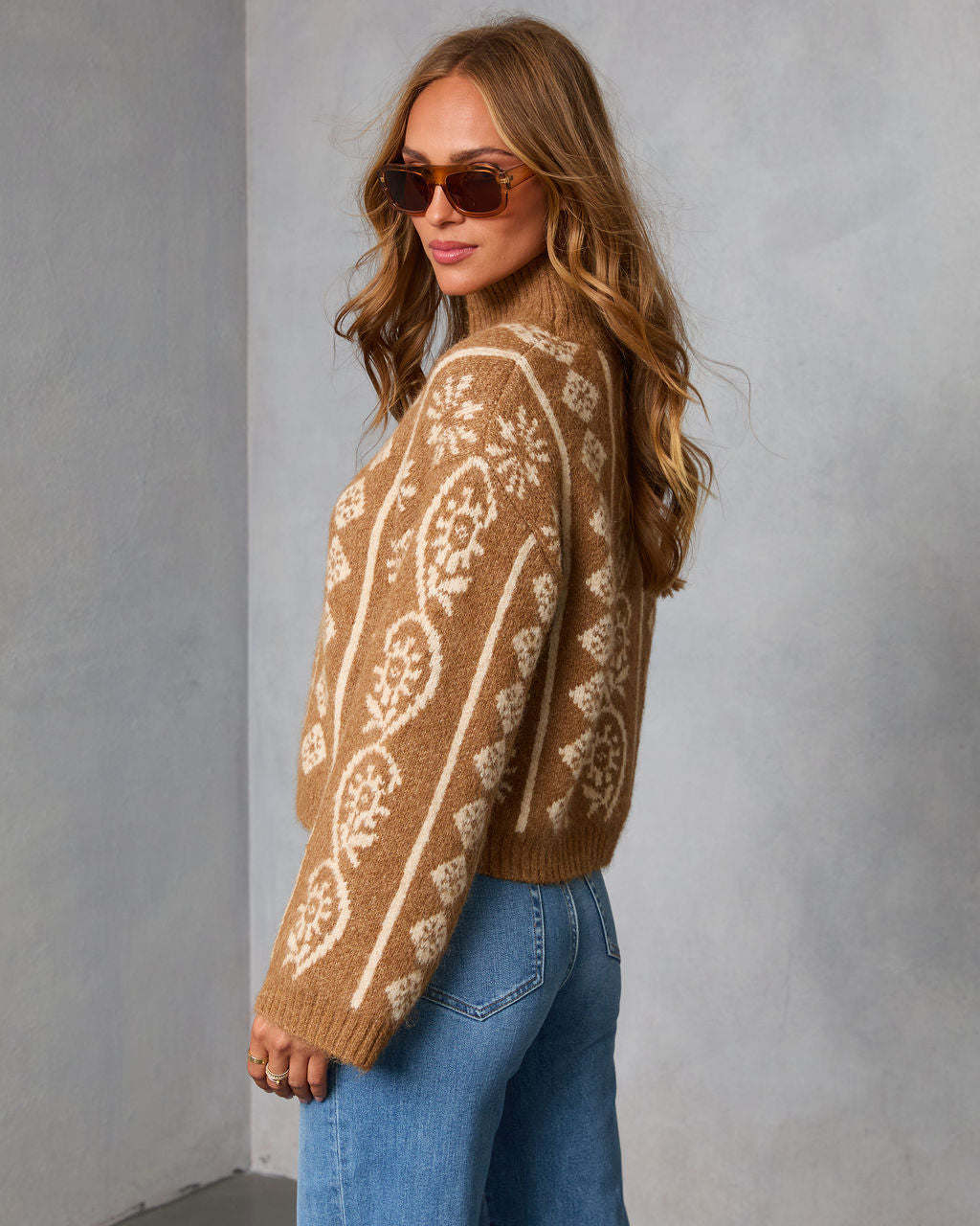 Homebody Season Abstract Sweater - Image 4