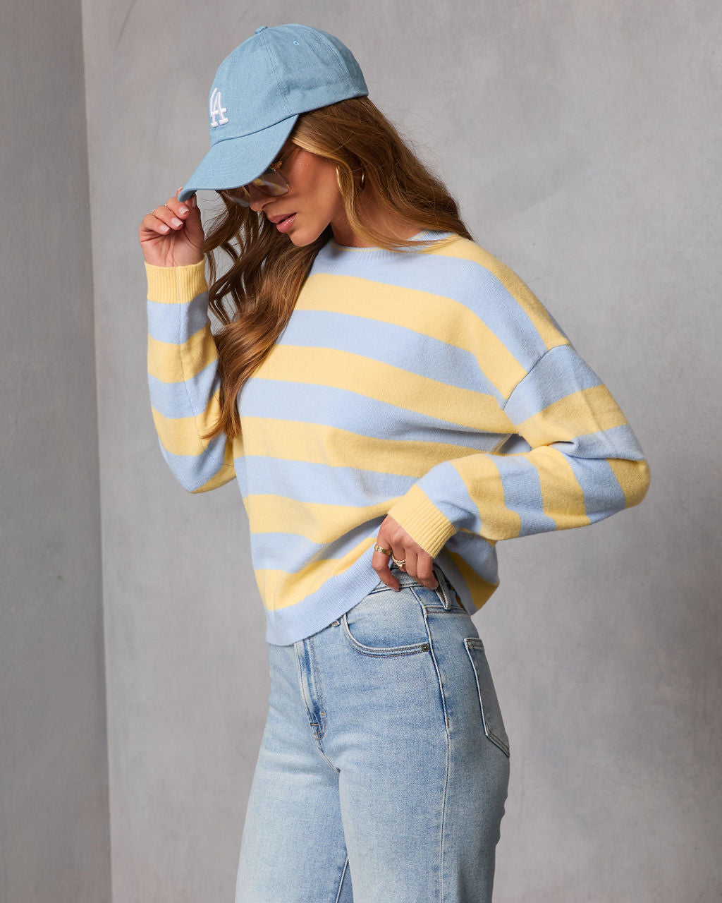 Modern Heir Striped Knit Sweater - Image 3