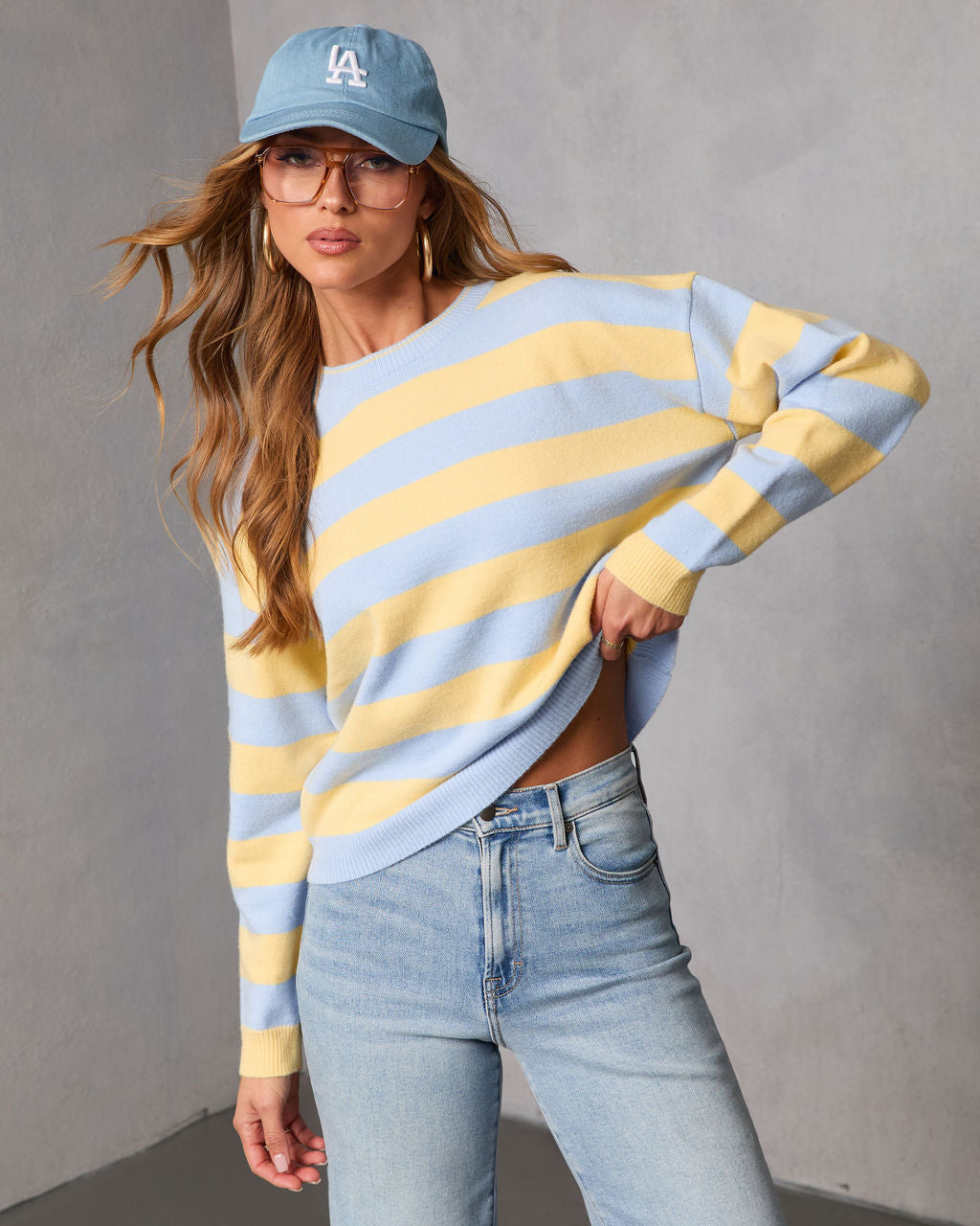 Modern Heir Striped Knit Sweater - Image 5