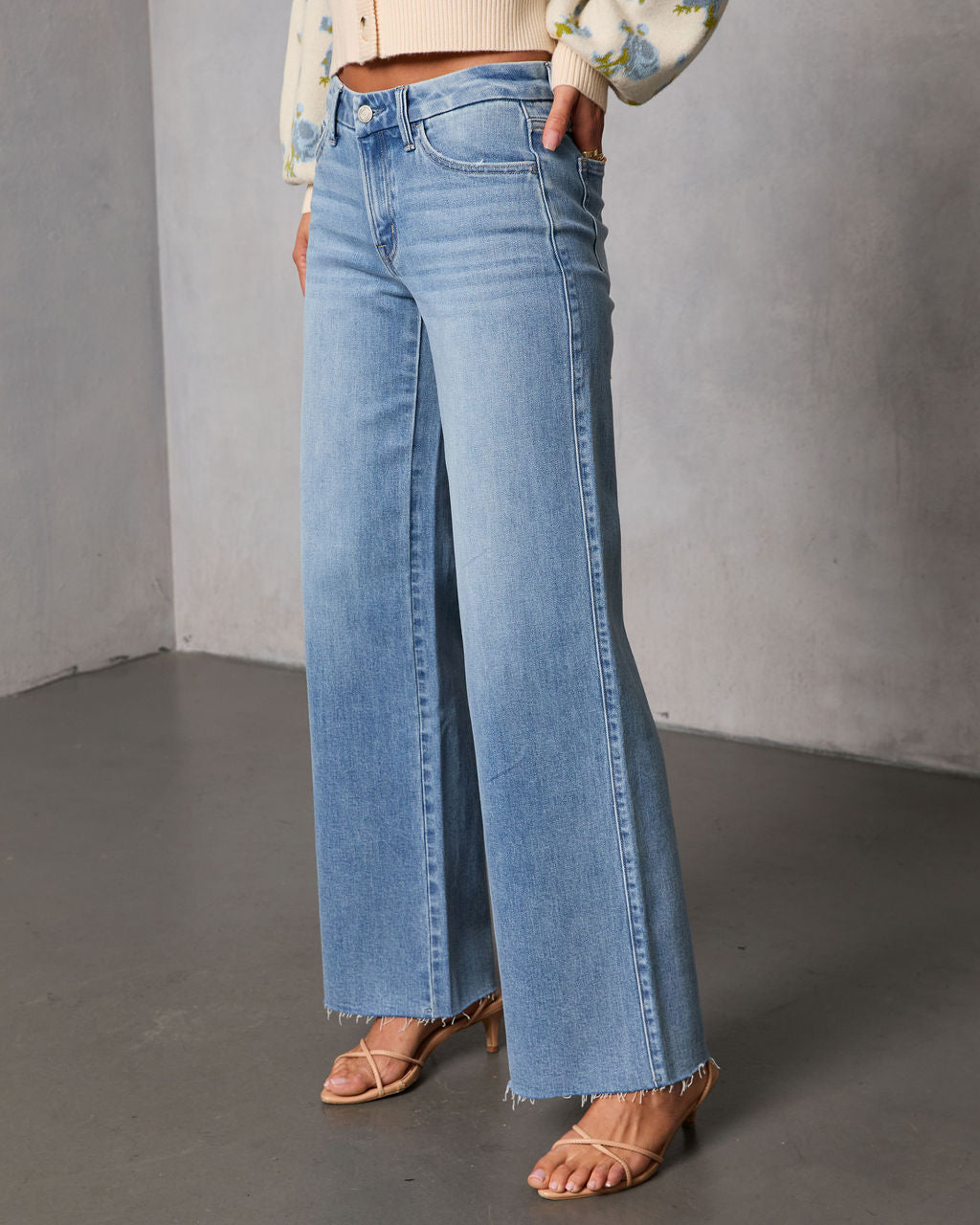 Feldah Stretch Straight Leg Jeans - Image 3
