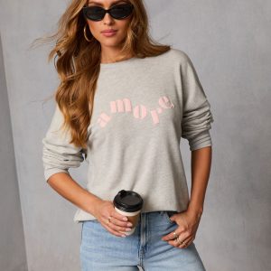 Amour In Motion Graphic Sweatshirt