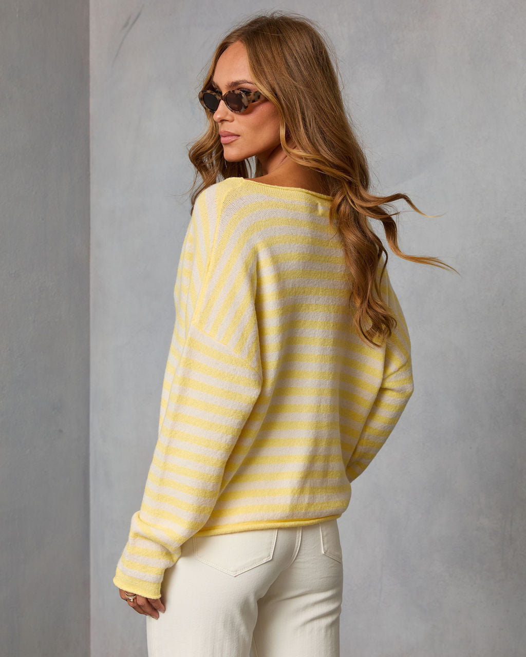 Sicilie Striped Knit Cardigan - Image 10
