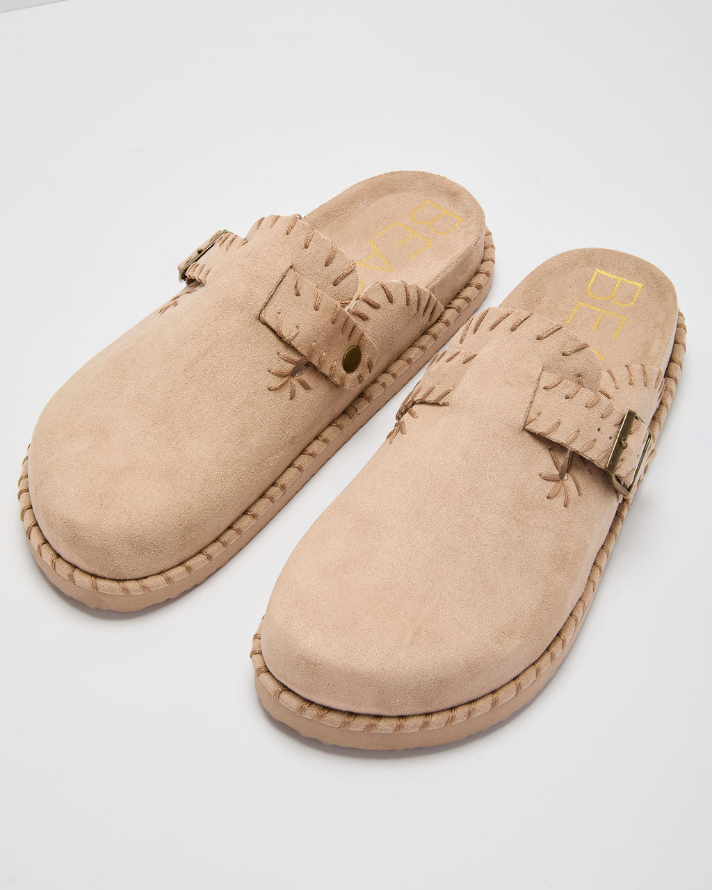 Chic Comfort Stitch Slip On Mules - Image 2