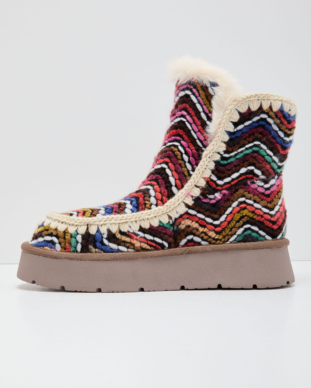 Joppie Faux Suede Fur Lined Booties - Image 4