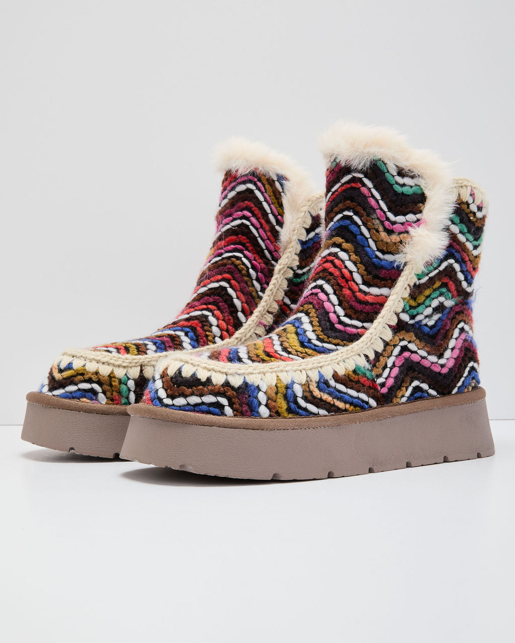 Joppie Faux Suede Fur Lined Booties - Image 2
