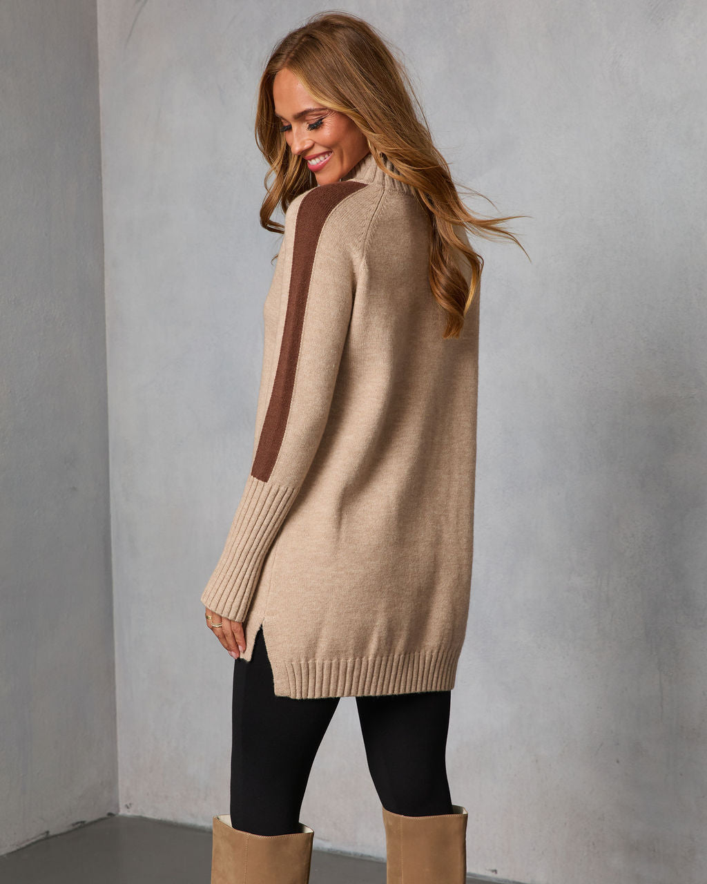 Kimmie Oversized Knit Sweater - Image 4