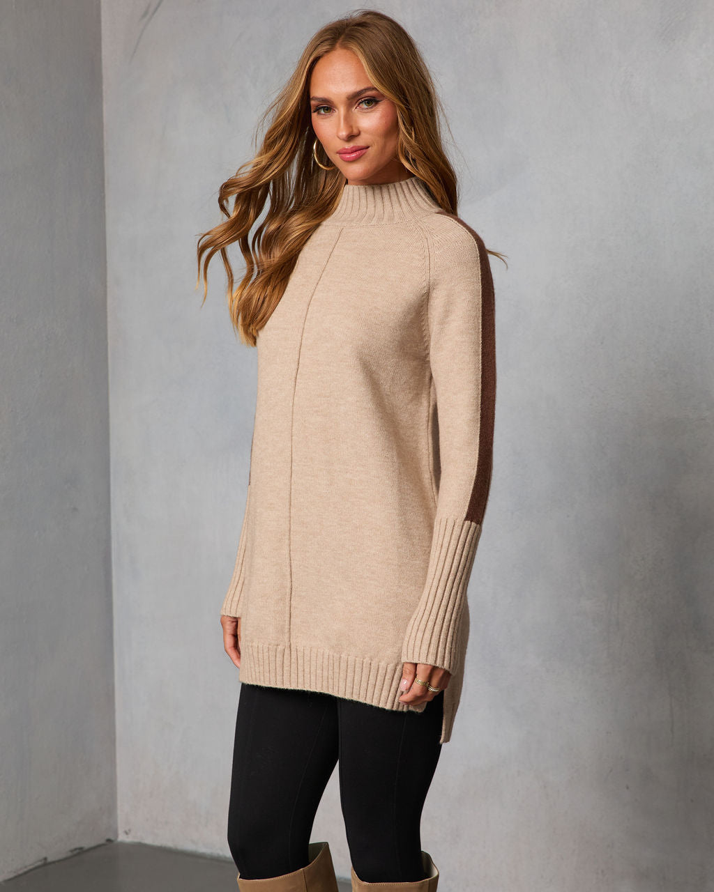 Kimmie Oversized Knit Sweater - Image 3