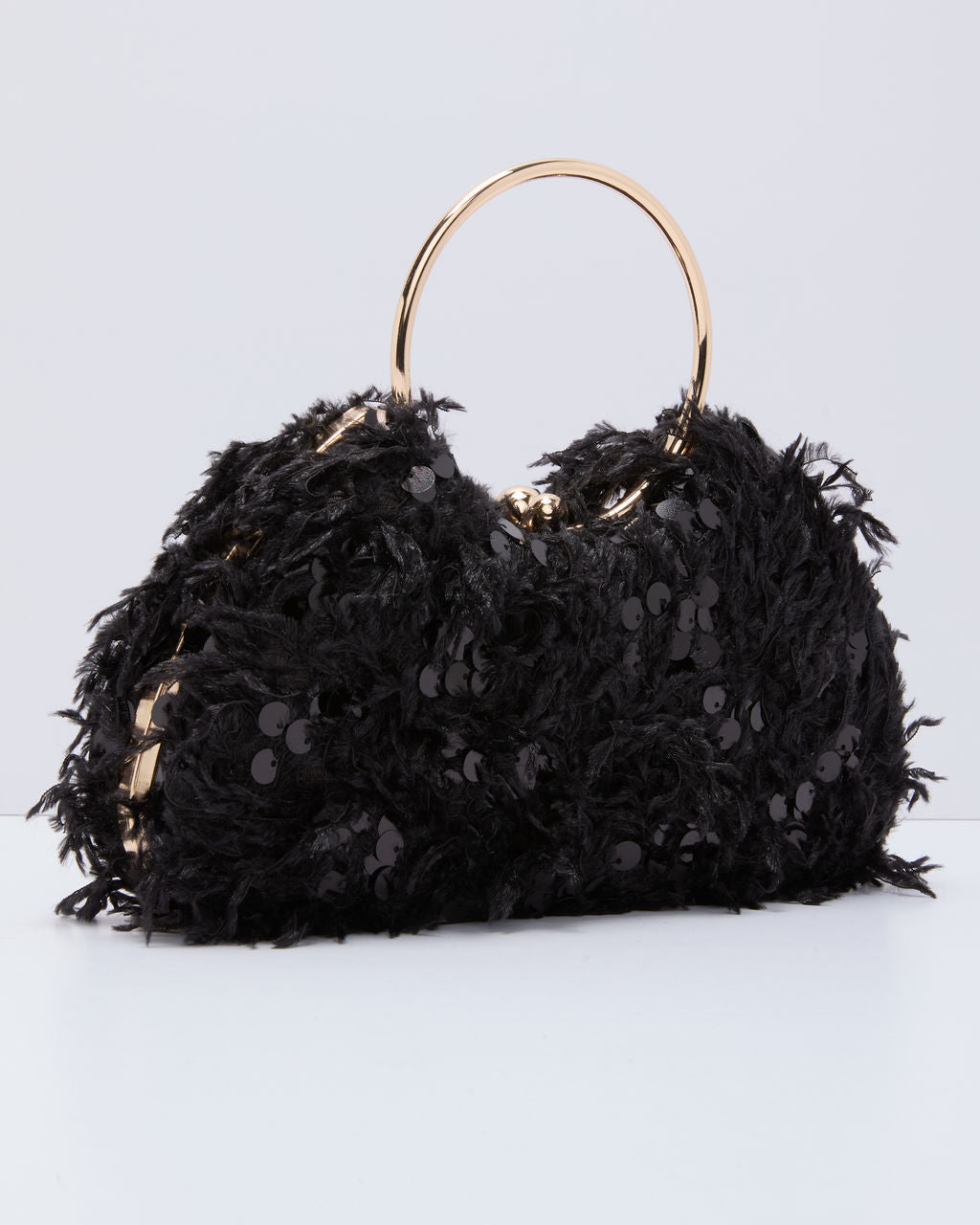 Holiday Glimmer Sequin Top Handle Bag - Image 2