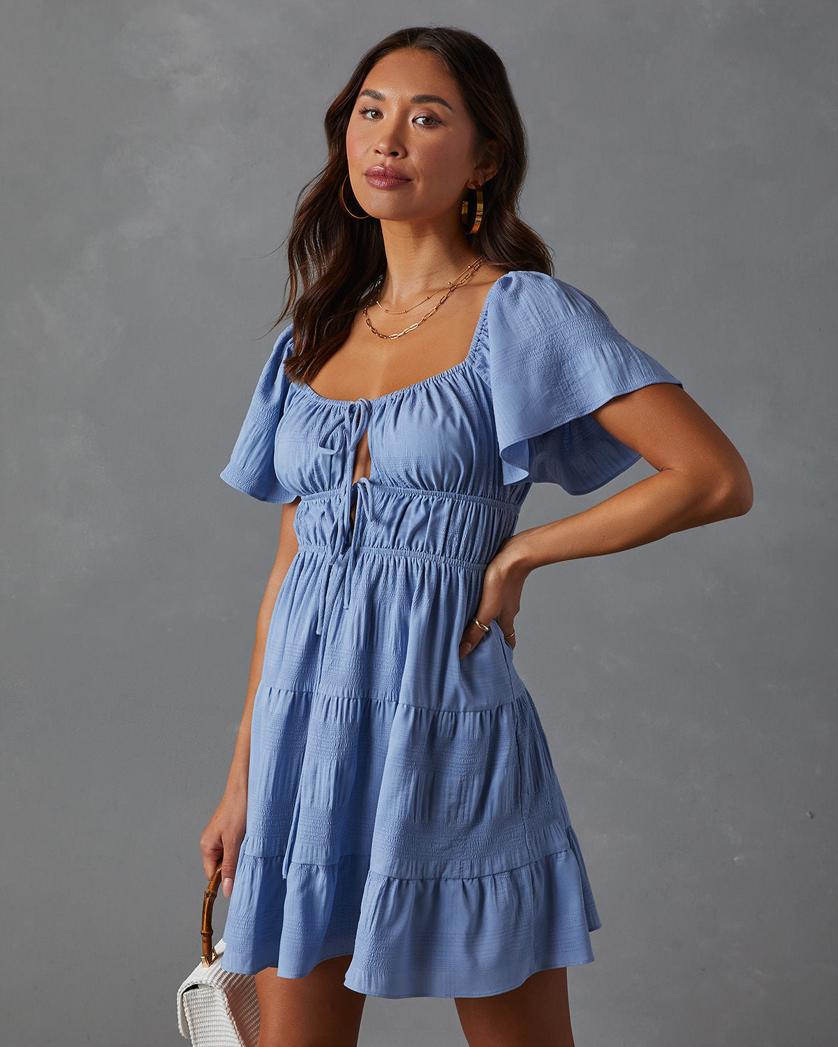 Pure Essence Tiered Babydoll Dress - Image 14