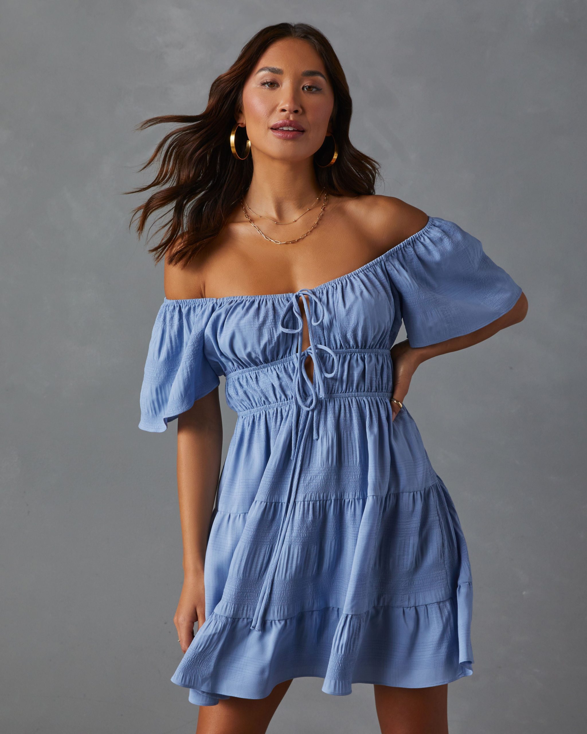 Pure Essence Tiered Babydoll Dress - Image 18