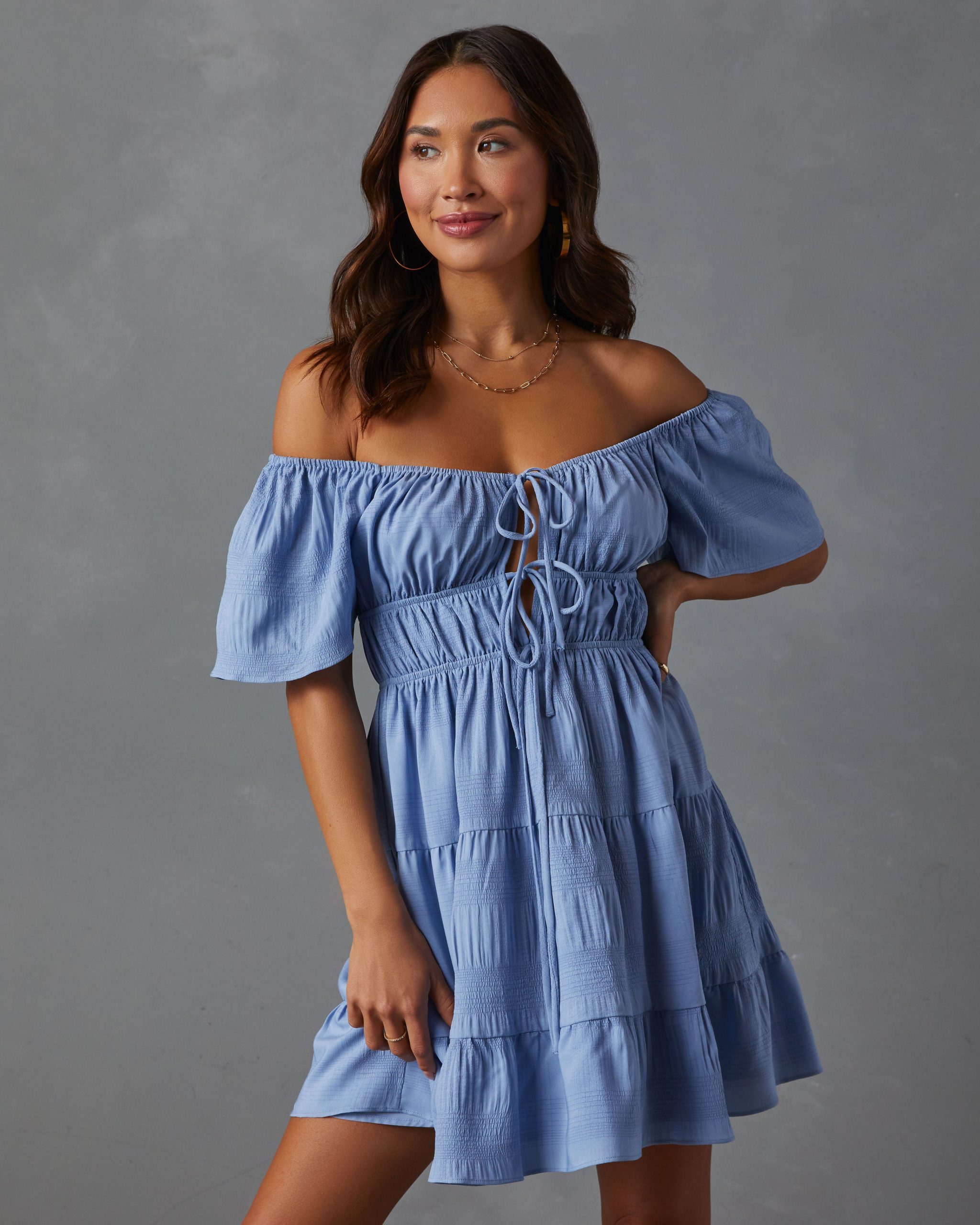 Pure Essence Tiered Babydoll Dress - Image 13