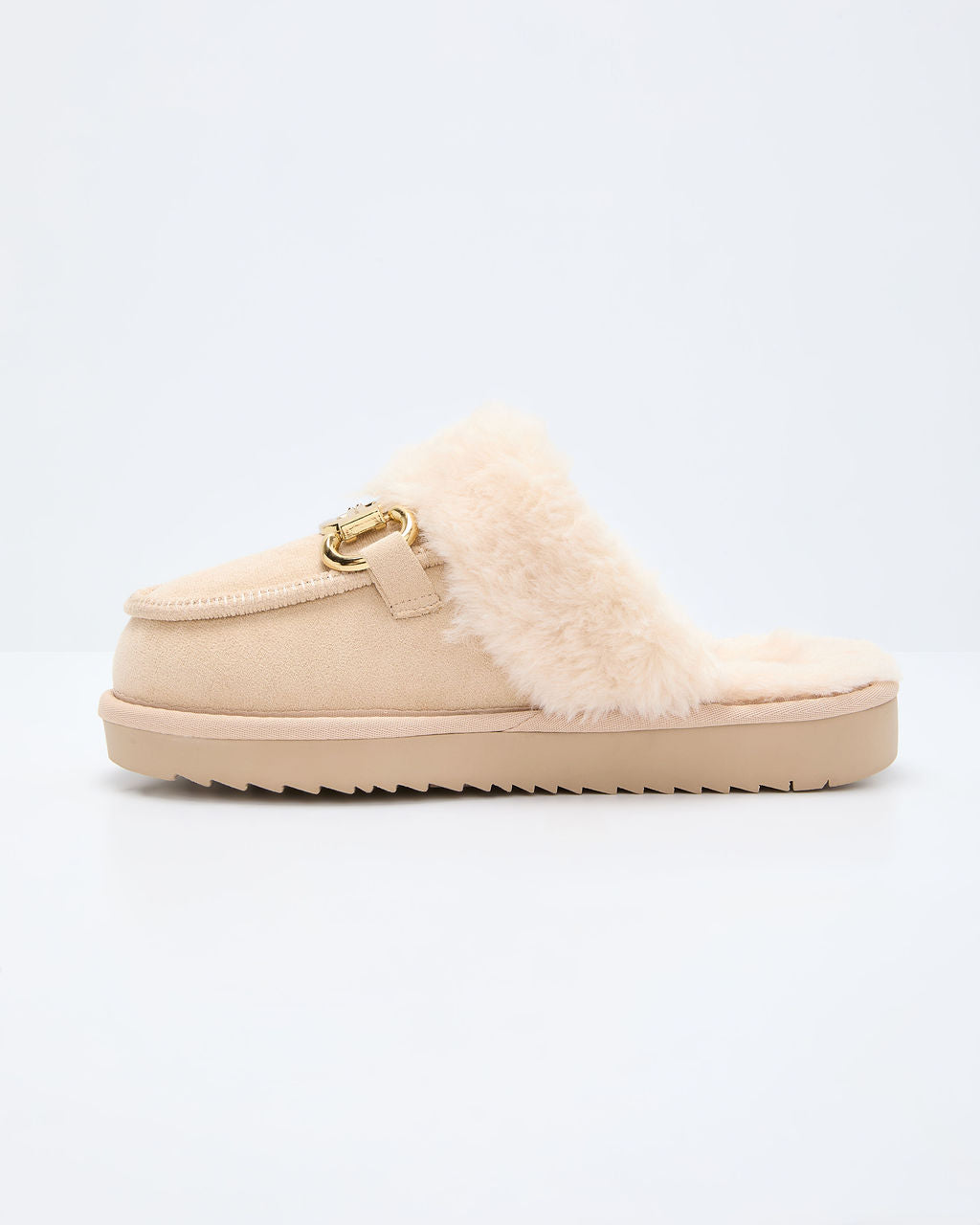 Toasted Oat Suede Horsebit Loafers - Image 9