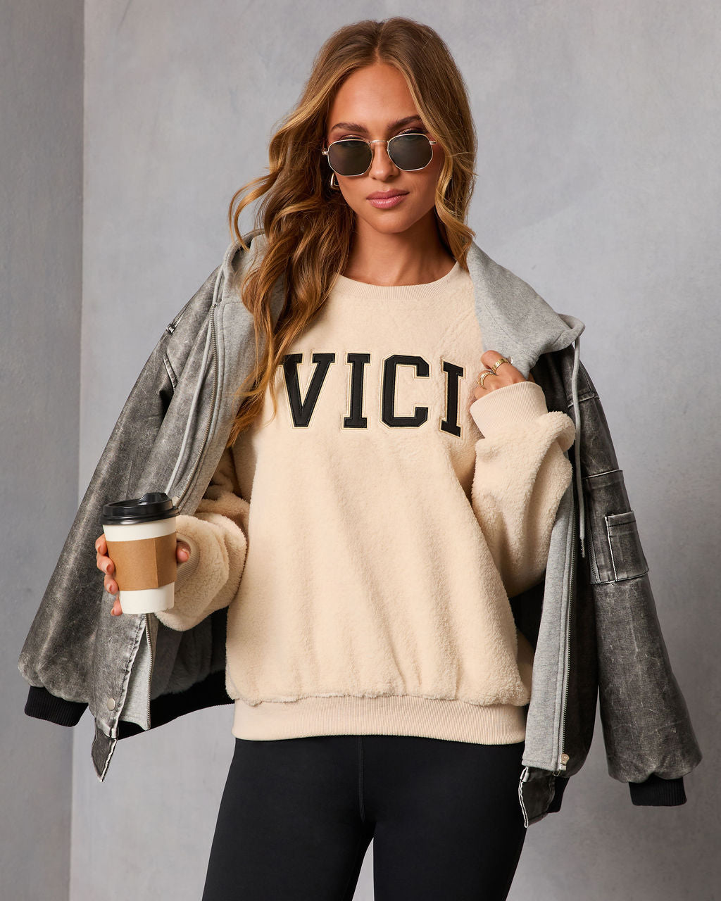 VICI Summit Graphic Sherpa Sweatshirt - Image 6