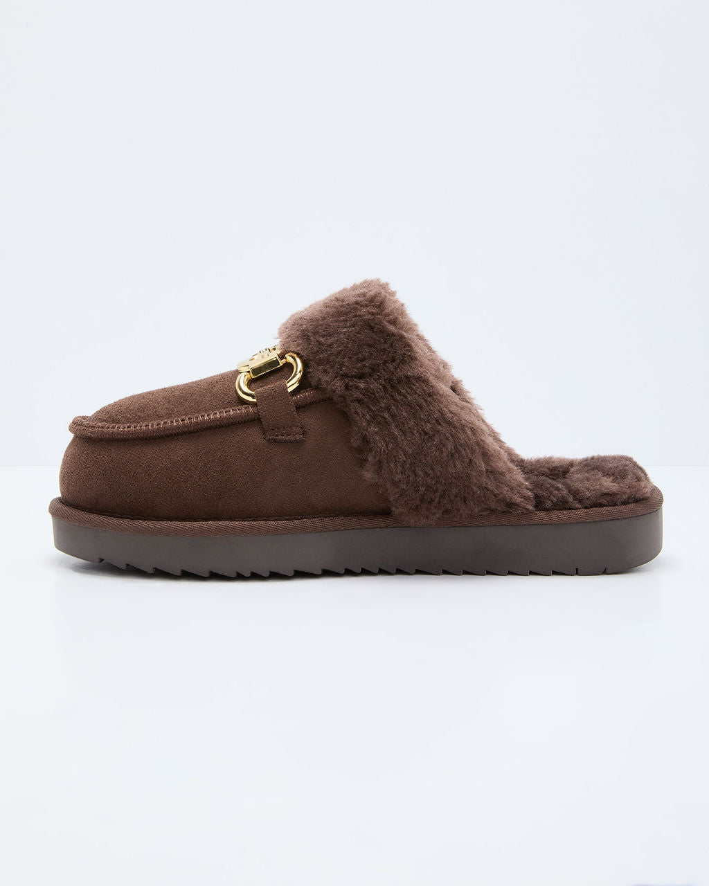 Toasted Oat Suede Horsebit Loafers - Image 3
