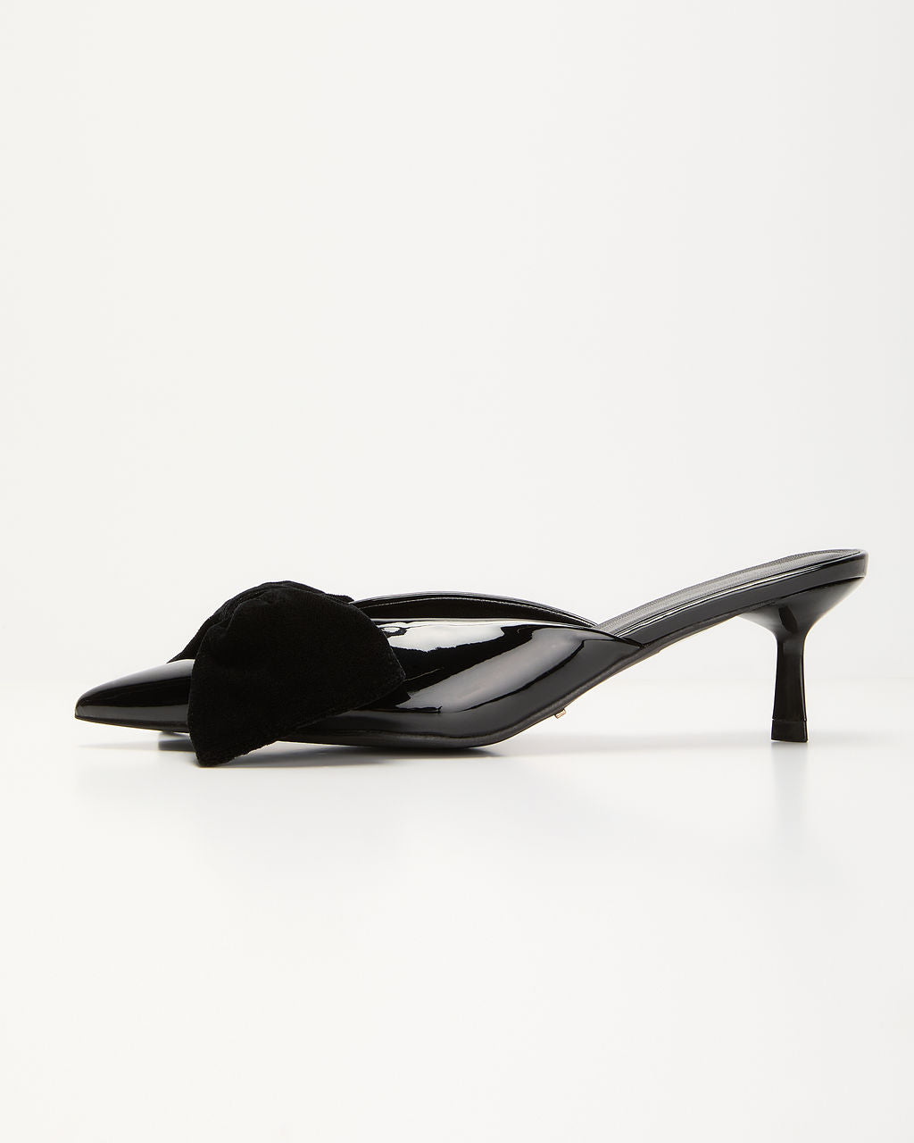 Holiday Charm Bow Kitten Heel Mule - Image 3