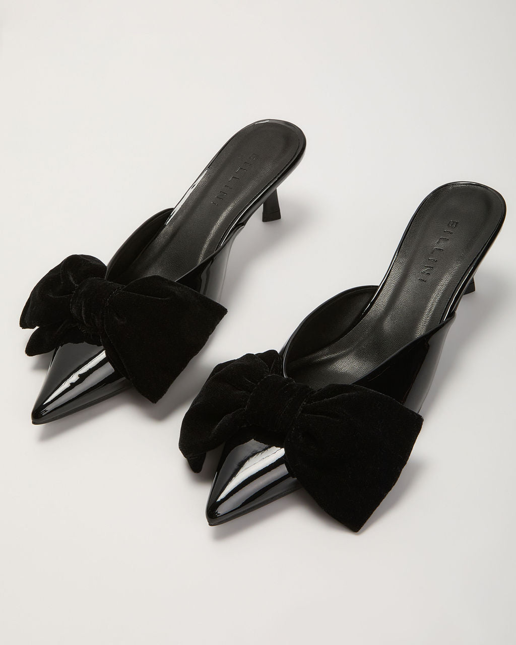 Holiday Charm Bow Kitten Heel Mule - Image 2