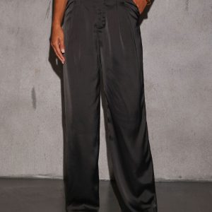 Shannell Satin Trouser Pants