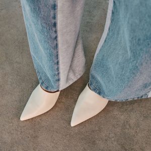 Katria Pointed Toe Heeled Mules