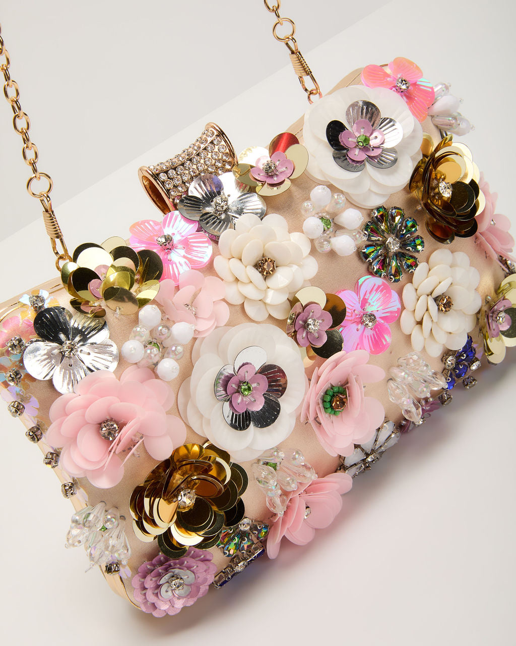 Like Wildflowers Floral Embroidered Clutch - Image 4