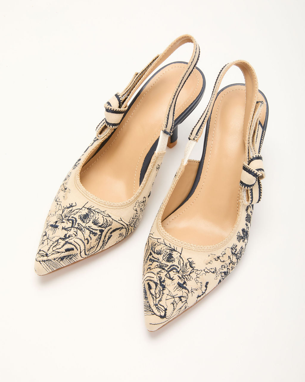 Selana Slingback Heels - Image 2