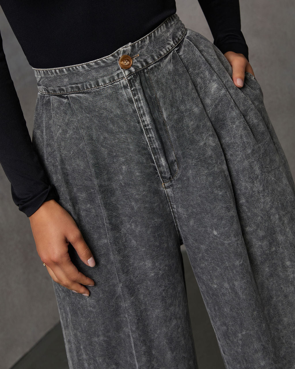 Kinslei High Rise Wide Leg Pants - Image 5