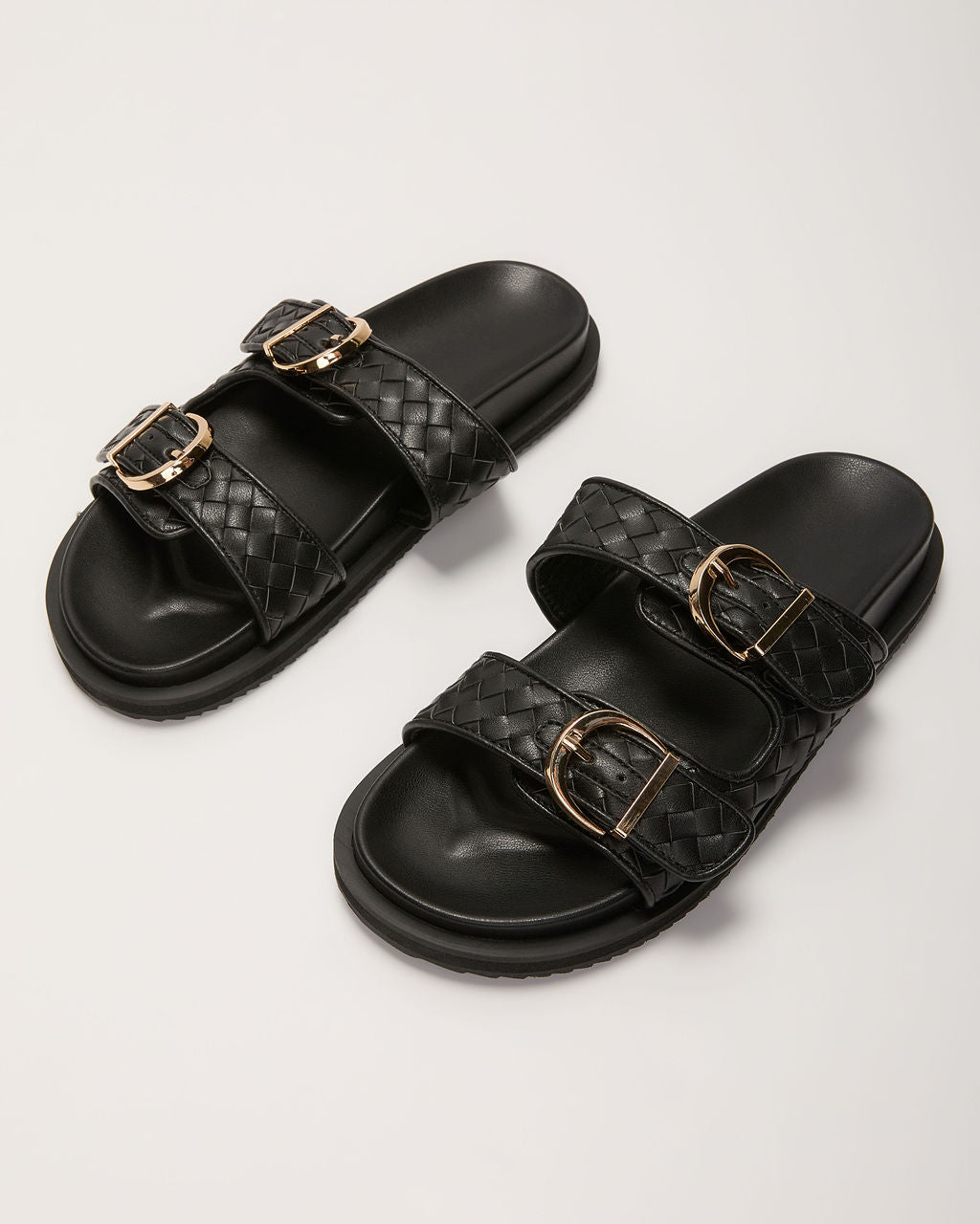 Kaylah Woven Buckle Sandals - Image 3