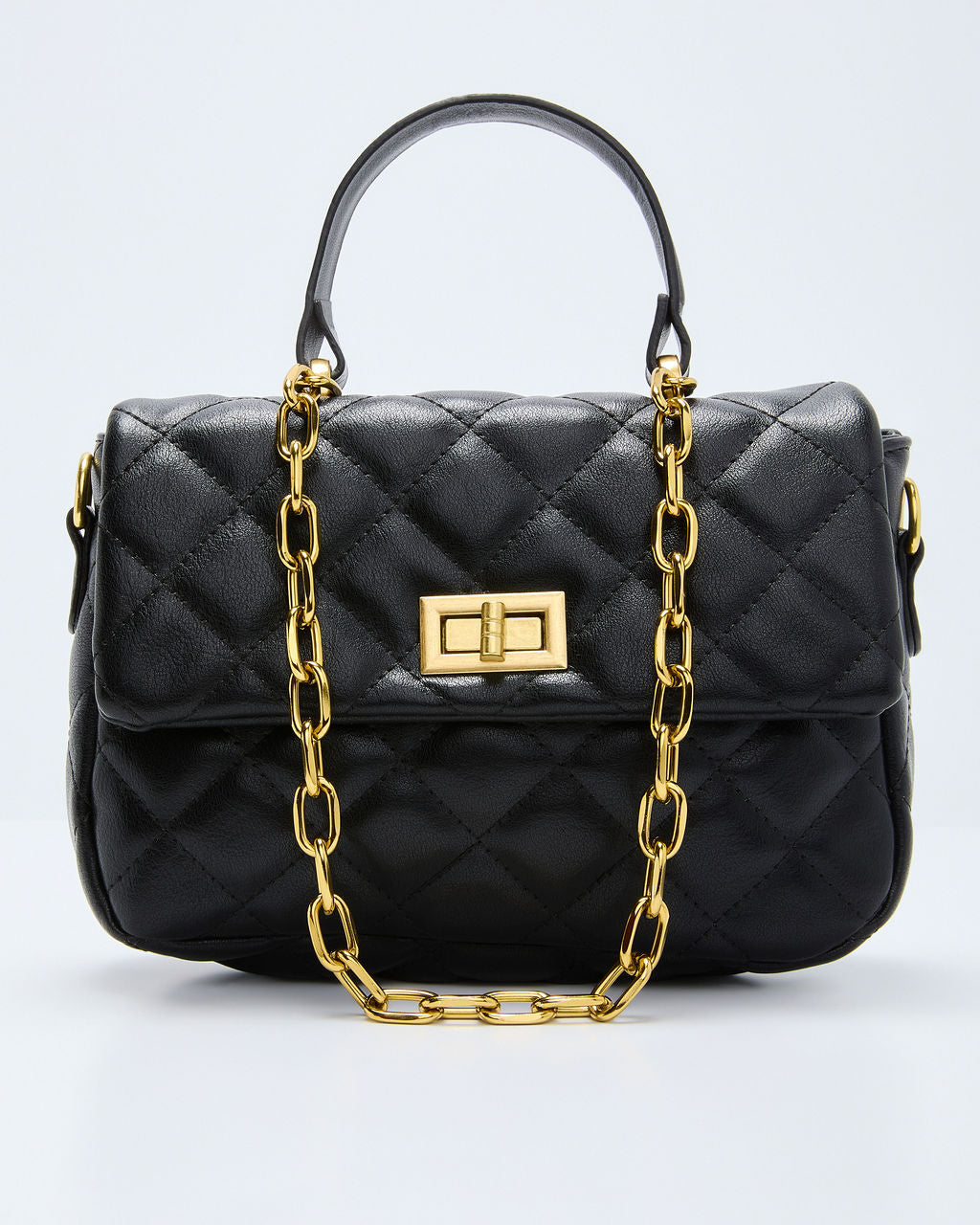 Elarose Quilted Crossbody Mini Bag - Image 7