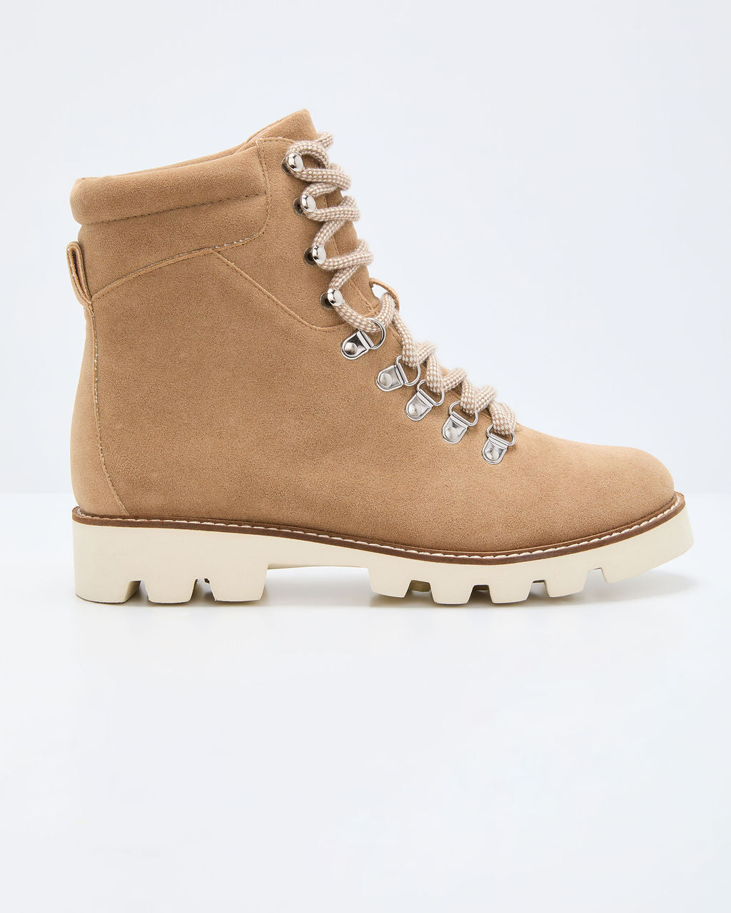 Arlene Faux Suede Lace Up Boot - Image 6