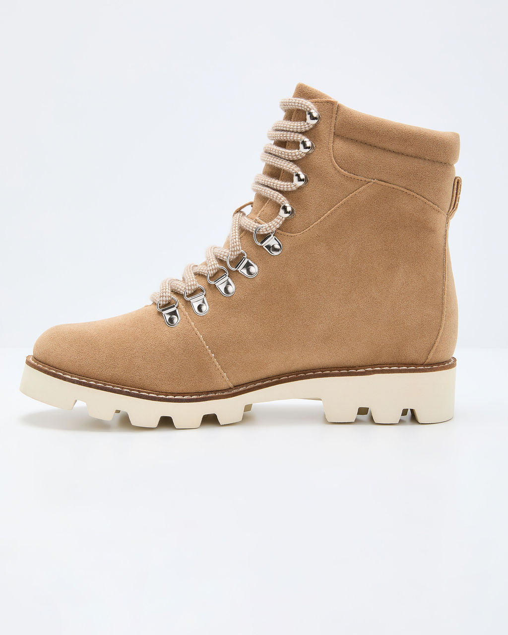 Arlene Faux Suede Lace Up Boot - Image 3