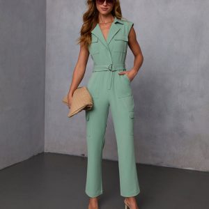 Romy Belted Jumpsuit